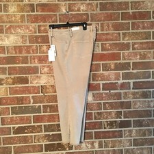 Tommy Bahama Women's Sandstone Khaki Denim Kick Flare Size 14 Jeans NWT 138