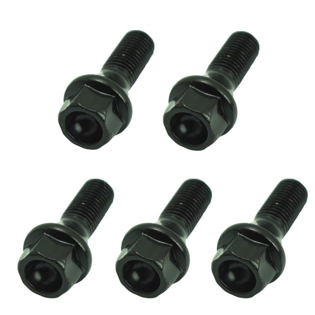 5Pcs Set Wheel Lug Bolts Nuts for BMW E46 E90 E39 E60 E53 325i