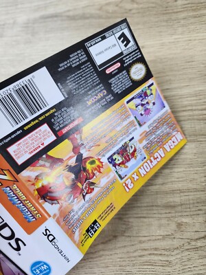 COVER MANUAL INSERTS ONLY - NO GAME - MEGA MAN STARFORCE 2 ZERKER