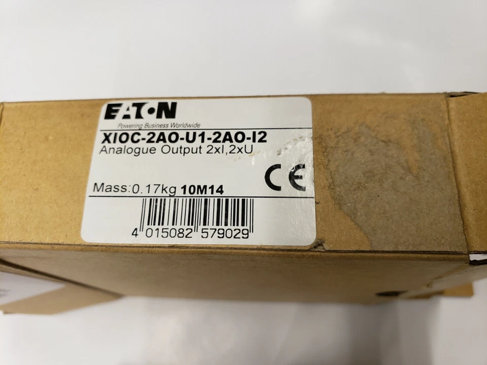 Eaton XIOC-2AO-U1-2AO-I2 PLC Analogue Output Card 2xI, 2xU NEW IN BOX - Image 2 of 4
