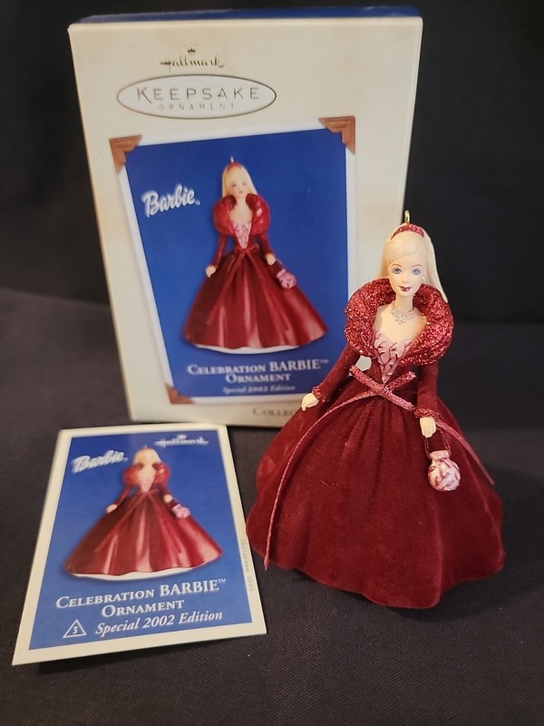 barbie ornamint special 2002 Edition & memory card