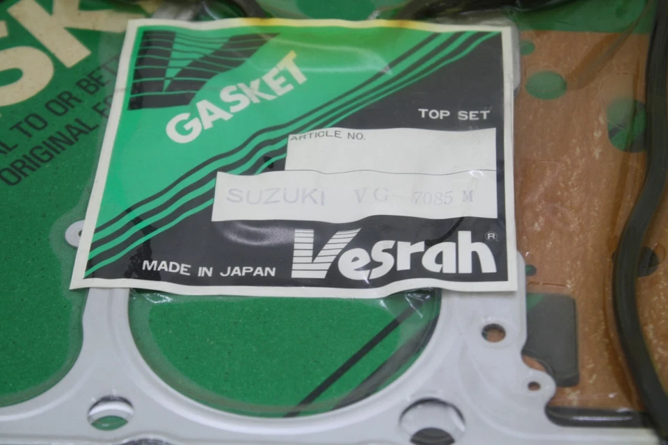 1991 1992 SUZUKI GSX1100G ВАЛ ВЕРХНИЙ КОНЕЦ ПРОКЛАДКА КОМПЛЕКТ VESRAH СДЕЛАНО В ЯПОНИИ GSX1100 - Изображение 3 из 4