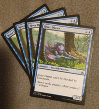 MTG - River Darter (4) - Magic the Gathering, Rivals of Ixalan