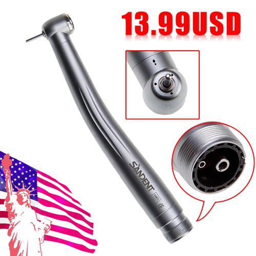 Turbine Dentaire Haute Vitesse KAKON - Poussoir, 2/4 Trous, Compatible KAVO - Pour Laboratoire Dentaire