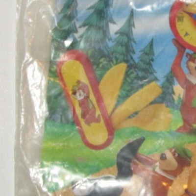 Burger King Yogi Bär Kunststoff Messer Löffel Gabel Sammlerstück Spielzeug in Verpackung /M09