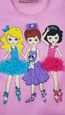 Beautees Pink TUTU DRESS - Girls 2T - Ballerinas Short Sleeves Purple, Blue  NWT | eBay
