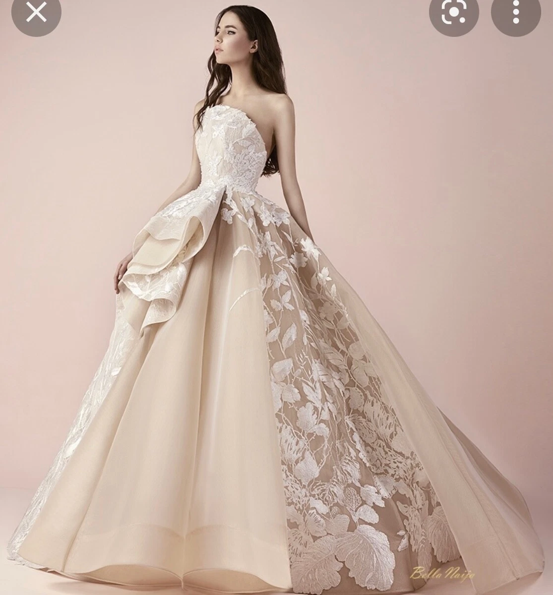 Pink Empire Wedding Dresses for sale | eBay