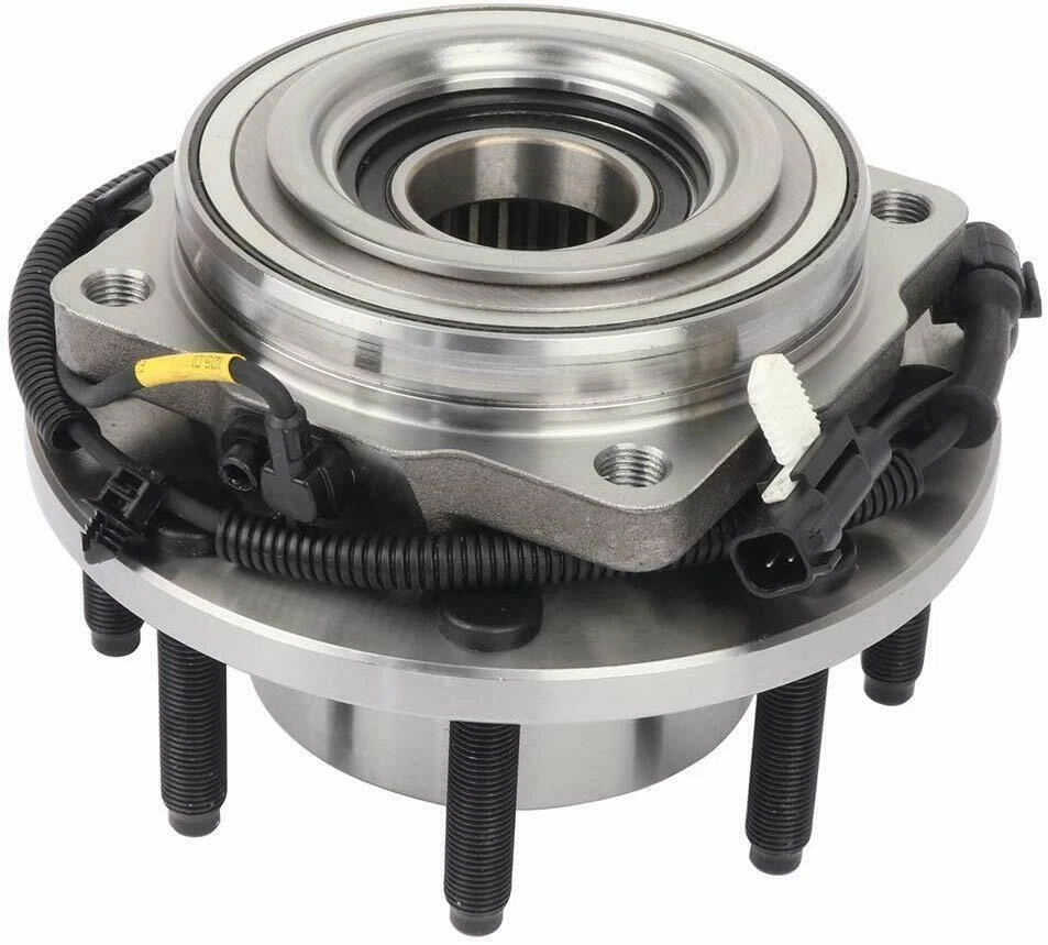 Par de bujes de cojinete de rueda delantera 4x4 para Ford F-250 F-350 Super Duty 2011-2016 SRW Foto 4 de 4