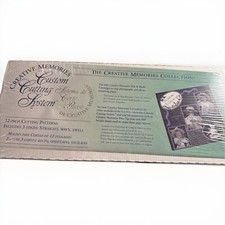 NEW Creative Memories Custom Cutting System 12" Cutting Patterns 3 Edges Swell 