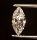GIA loose certified .71ct SI2 F Marquise cut diamond vintage estate Natural — photo 1