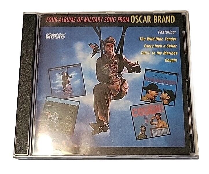Four Albums Of Military Songs From Oscar Brand 2 CD 2006 Collector's Choice