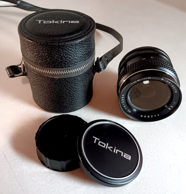 TOKINA WIDE AUTO ANGLE LENS 28MM 1:2.8 FOR NIKON F/2.8