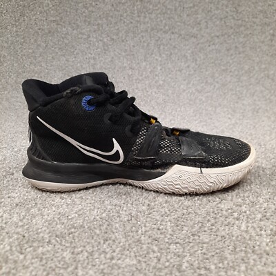 Nike Kyrie 7 Boys Basketball Shoes Sneakers Size 3.5y Black White