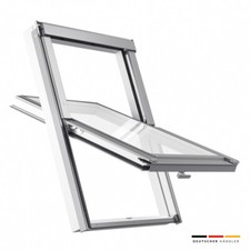 VELUX Gruppe RoofLite+ Dachfenster Kunststoff SOLID PVC und Eindeckrahmen