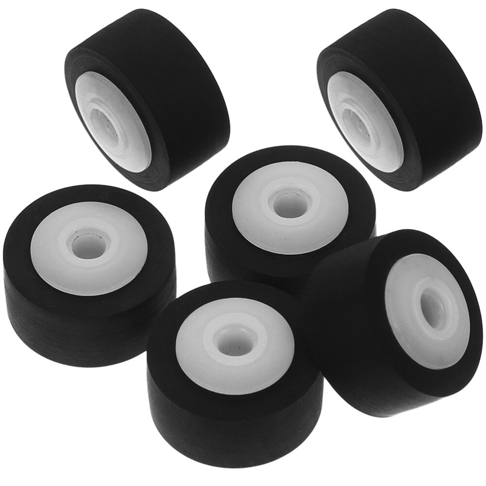 6 Pcs Bearing Wheel Records Playing Cassette Tapes Magnetic