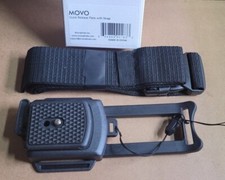 MOVO Quick Release Plate with Strap for Canon Nikon Sony DSLR Camera Black
