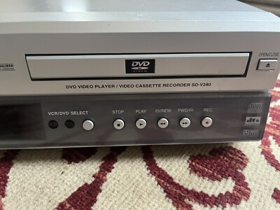 Toshiba SD-V280 DVD VCR Combo 4 Head HiFi VHS Player Recorder | eBay