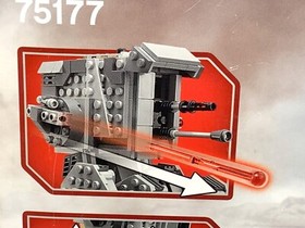 FIRST ORDER HEAVY SCOUT WALKER - Star Wars Lego 75177 Flametrooper GENERAL HUX