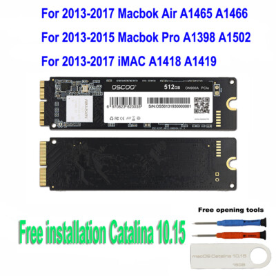 NEW Apple MacBook Pro 15'' A1398 13'' A1502 512GB PCIE SSD Late 2013 Mid 2014 2015