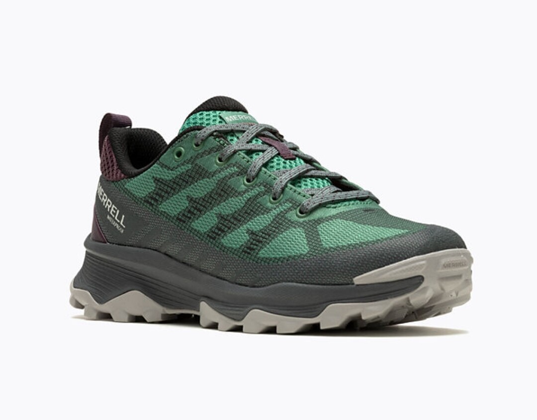 MERRELL Speed Eco Pino Verde Scarpe da trekking impermeabili da donna NUOVE!!