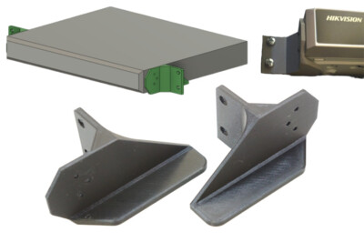 Server Rack Mount Side Ears for Hikvision 7600 Series NVR 1U