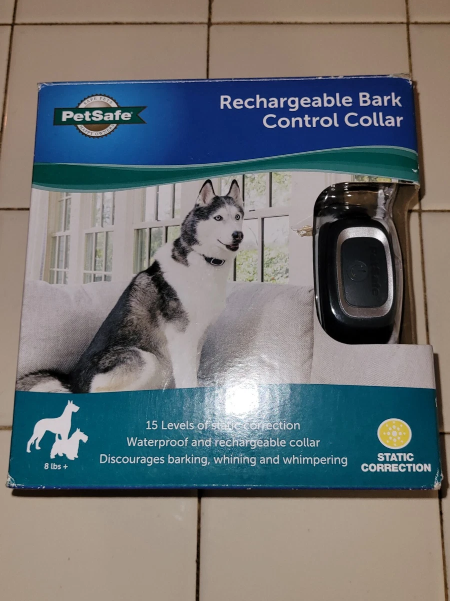 Rechargeable Dog Bark Control Collar Stop Barking Whining Wimper