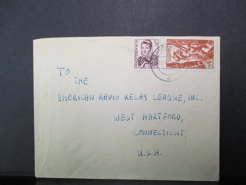 Germany - Saar, Old Cover To West Hartford, CT, U.S.A.