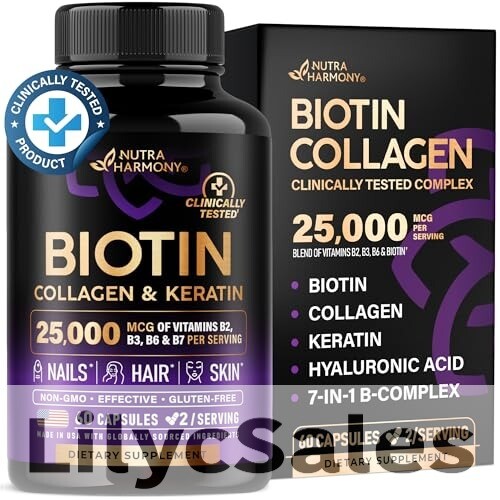 Biotin | Collagen | Keratin - 60ct