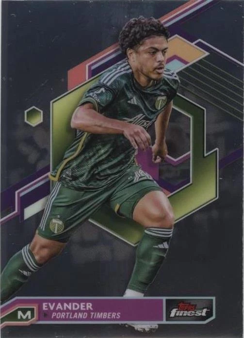 2023 Topps Finest MLS Evander #51