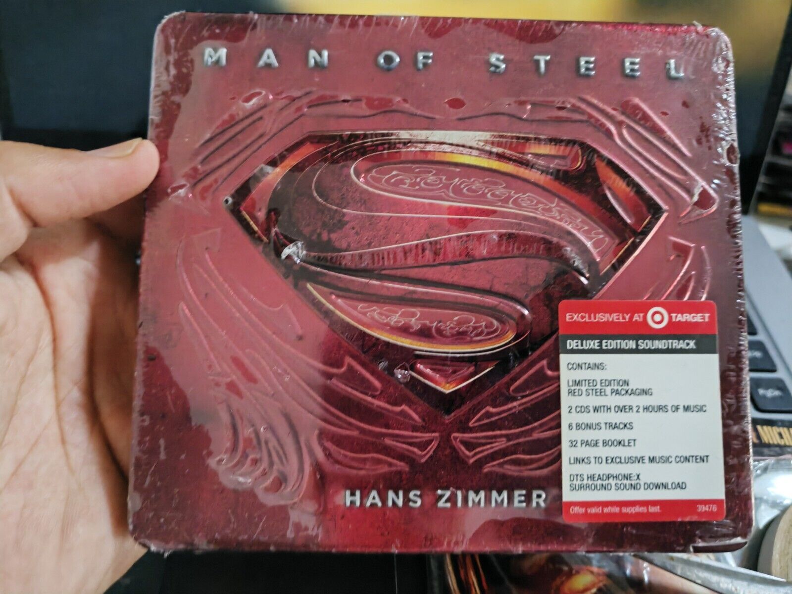 Man of Steel [Original Score] [Limited Edition] LP (Vinyl, Jul-2013,  WaterTower Music) for sale online