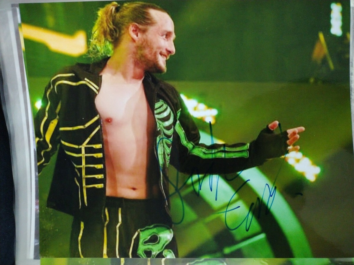 AEW Wrestler Jack Evans signed 8x10 Photo Autographed Hybrid