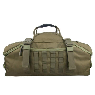 Waterproof 3-Way Duffel Bag Large Travel Tote Luggage Backpack for Men