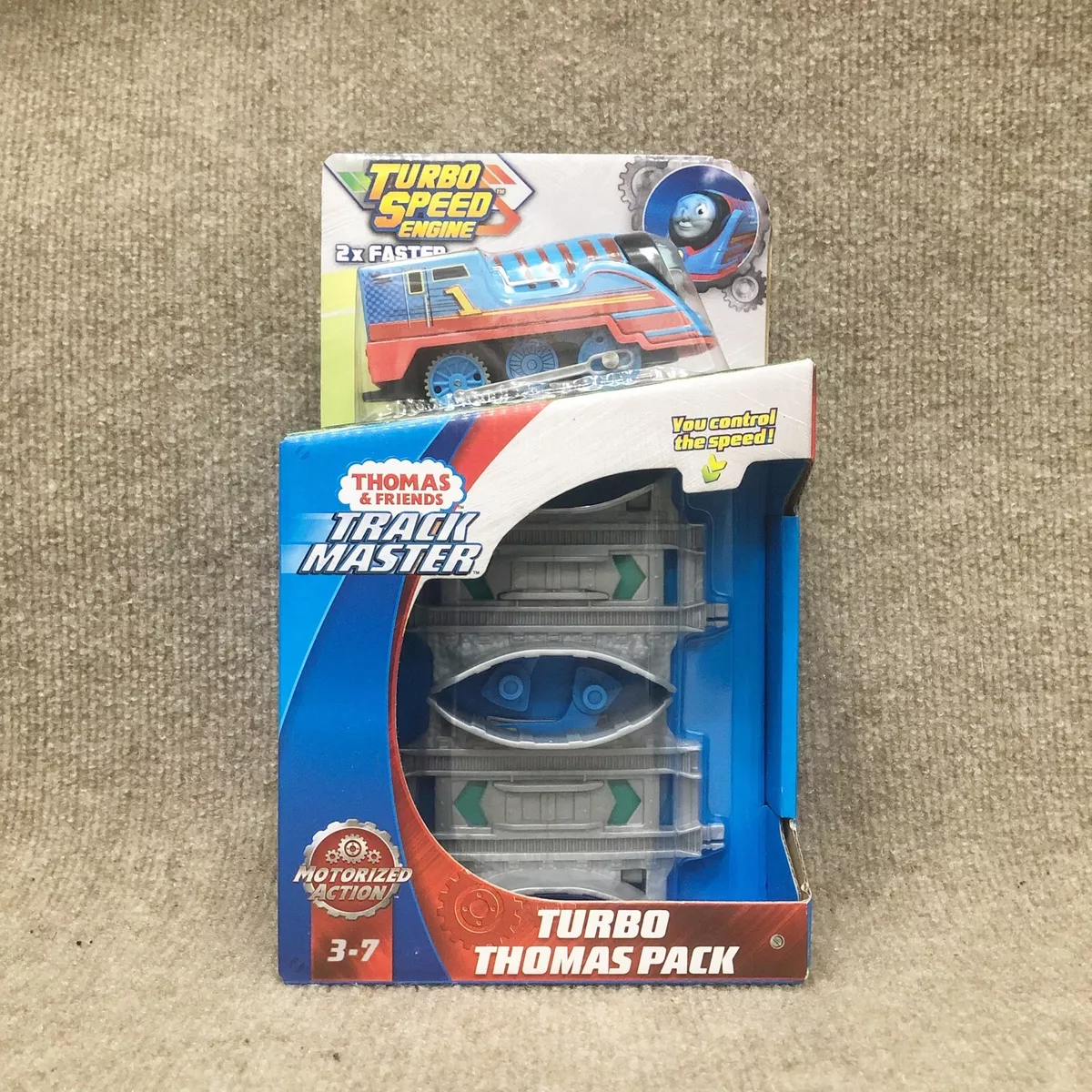 NEW Thomas Friends TrackMaster Turbo Thomas Pack Kayleigh Co