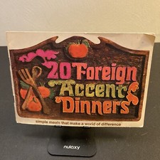 Hunts Tomato Advertisement Brochure 20 Foreign Accent Dinners Simple Meal Recipe