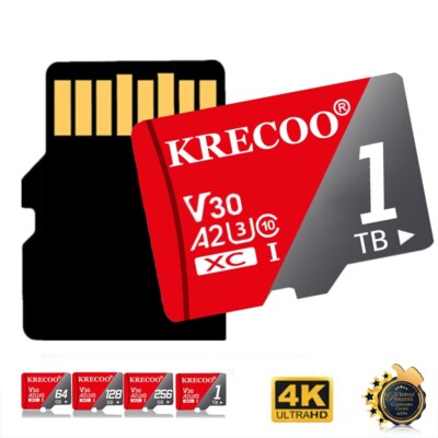 1TB Ultra Micro SD Card Memory Card Class 10 Car DVR Video Recorder Dash Cam