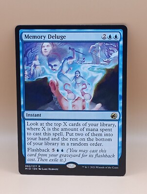 MTG Memory Deluge Innistrad: Midnight Hunt 062/277 Regular Rare