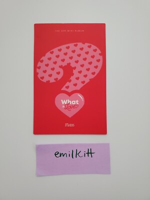 Twice Nayeon What Is Love? Album Official Photocard PC USA | eBay