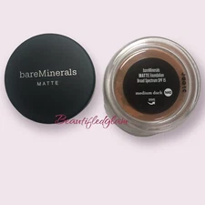 bareMinerals Loose Powder MATTE Foundation SPF15 Medium Dark 0.3g/0.01oz NEW