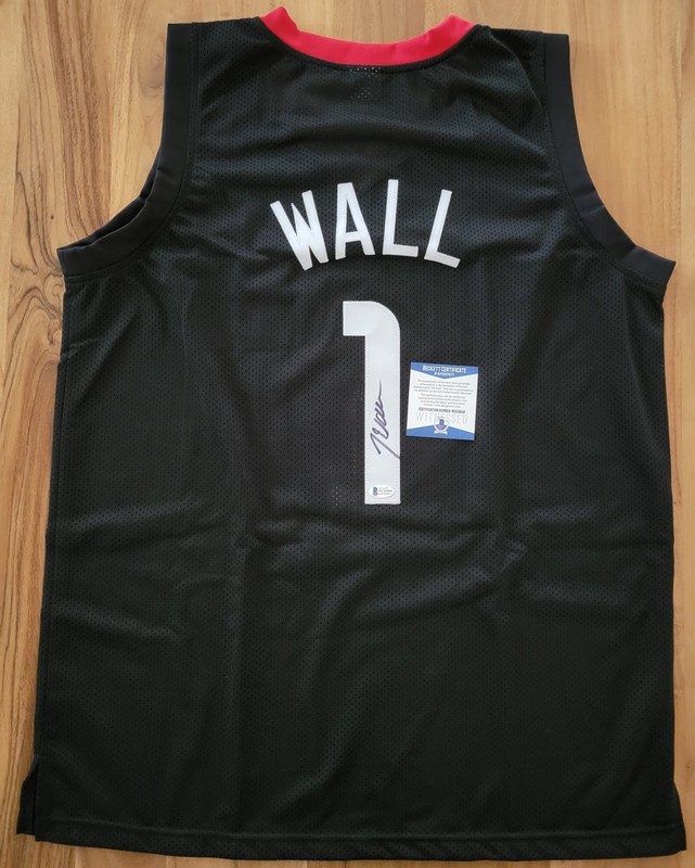 John Wall Signed Houston Rockets Jersey (Beckett COA)