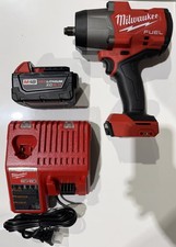 Milwaukee 2967-20 M18 1/2 High Torque Impact w/ 5 Amp Battery  Charger NEW