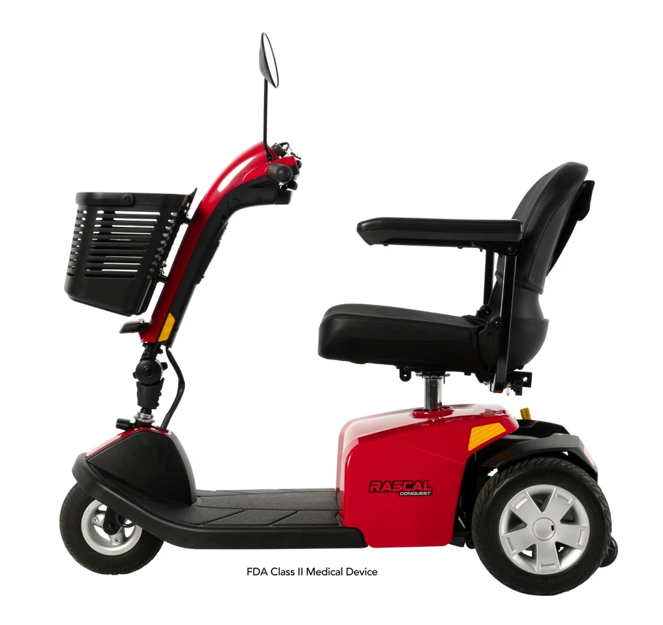 Rascal Conquest 3-Wheel Mobility Scooter - Image 4 of 4