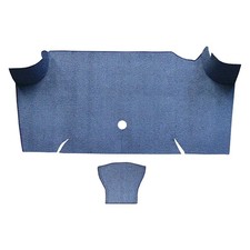 For Ford Mustang 67-68 Trunk Mat Essex Replacement Die Cut Light Charcoal
