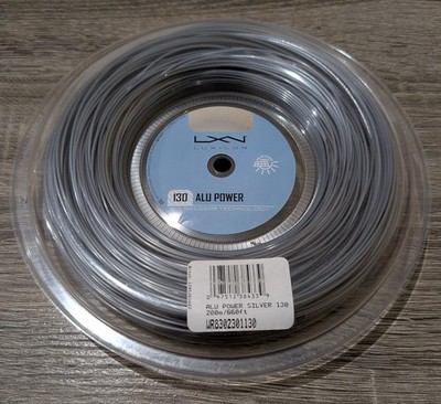 Luxilon Alu Power 1.30mm Tennis String 200m Reel