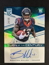 2016 Elite Braxton Miller Turn Of The Century Auto #24/99