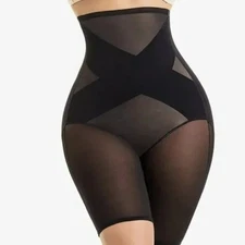MOVWIN Tummy Control Body Shaper Shorts High Waist Thigh Slimmer Shapeware XXL