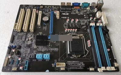 1pc used   P9D-V motherboard #D9