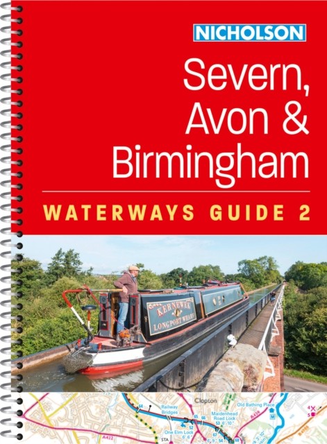 Severn, Avon and Birmingham (2) by Nicholson Waterways Guides (Spiral bound)