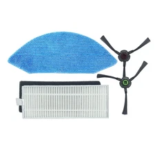 Side Brush Filter Mop Roller Brush Robot Accessory for Ecovacs Deebot U2/DGN22