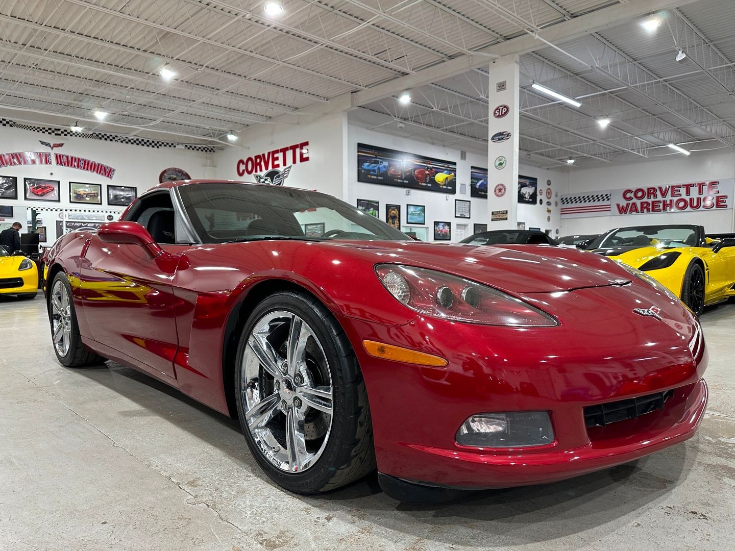 2008 [89U] Crystal Red Metallic Tintcoat Chevrolet Corvette   | C6 Corvette Photo 6