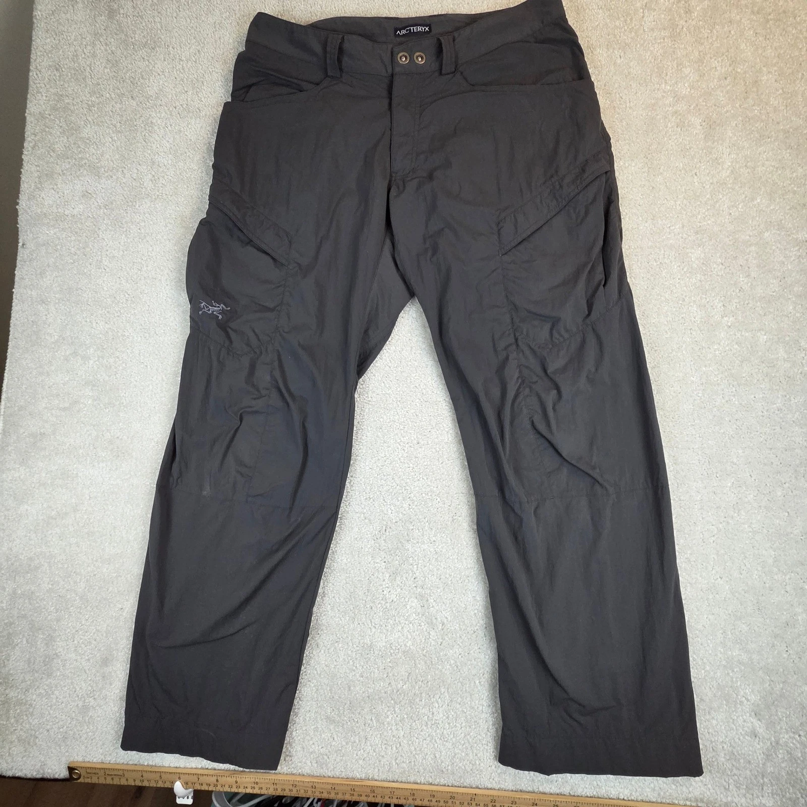 Arc'teryx Rampart Cargo Hiking Pants Mens 36x30 Gray Technical Outdoor Flaw